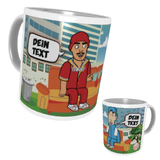 Erkan & Stefan COMIC Tasse mit Wunschtext!