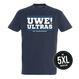 UWE! Ultras T-Shirt (schwarz, dunkelblau, graumeliert)